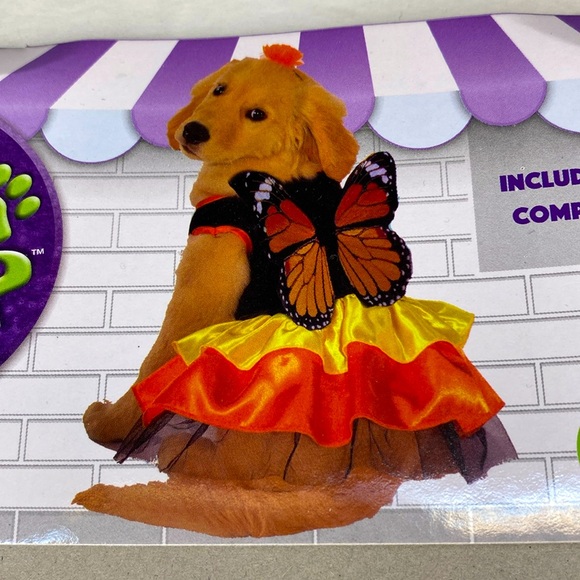 Rubie's Other - Beautiful Butterfly Dog Halloween Costume Rubie’s Pet Shop Boutique